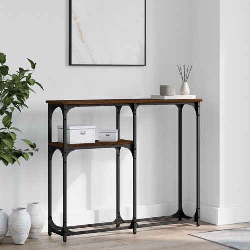 Vidaxl console table brown - vidaxl, oak