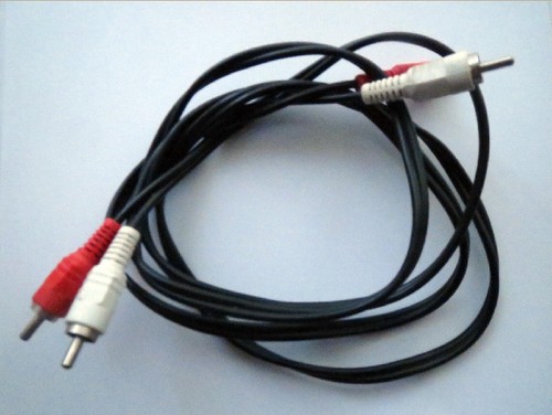 Pair rca patch lead - of,