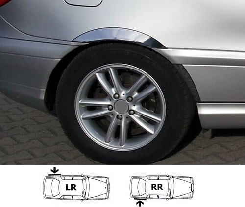 Rear wheel arch - trims, for