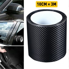 Car Door Protector Sill Scuff Cover Sticker Antiscratch 5D Carbon Fiber Strip UK