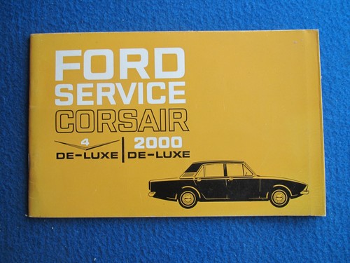 Ford corsair luxe - de-luxe,