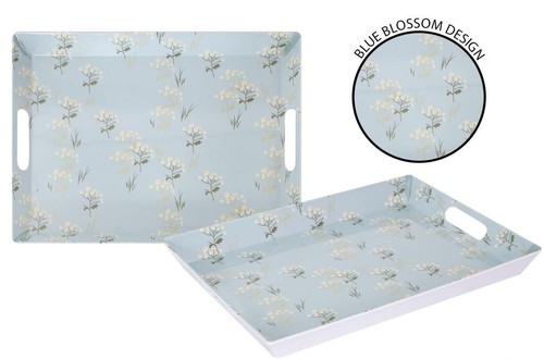 Large melamine snack tray tea - snack,