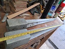 2 X DRIVE IN POST SPIKE Fence Post Support Anchor Holder 3 X 3 Unused 