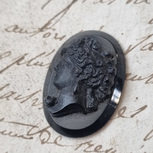 Napoleon iii glass cameo 19th - napoleon, cameo,