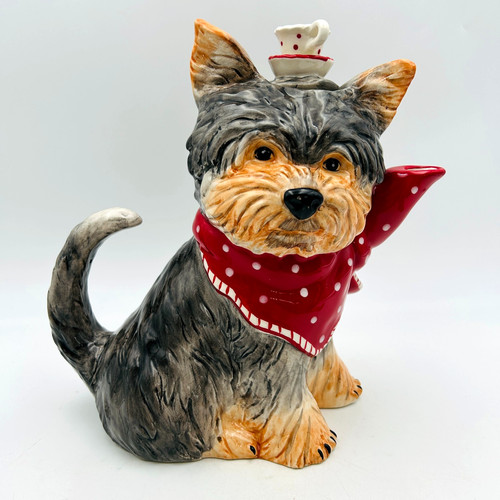 Blue sky ruby yorkie - blue,