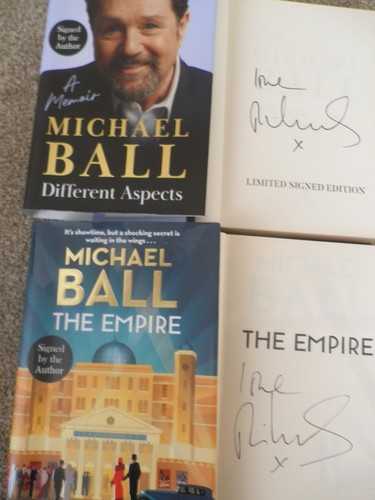 Michael ball obe - michael, books