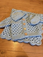 Crochet Baby Boy Layette Set