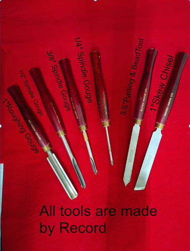 Record woodturning spindle - record,