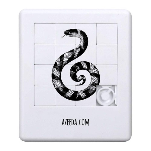 Spiral snake sliding puzzle - snake',