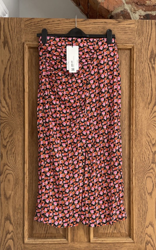 Zara floral midi skirt - zara, with