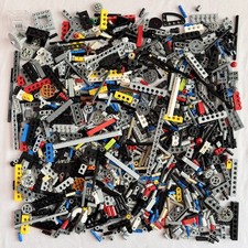 LEGO 600g TECHNIC Bundle Bricks Plates Beams Pins Connector Lots Of Small Pieces