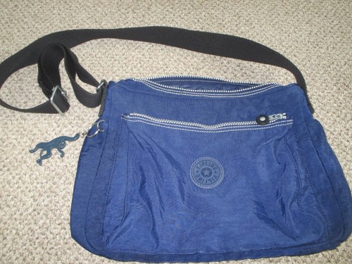 Kipling navy blue large - navy,