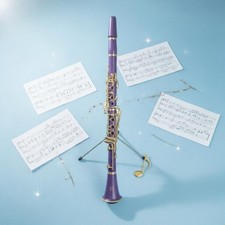 B-Flat Clarinet Vibrant Colors
