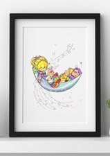 Rainbow Brite A4 Poster Bundle