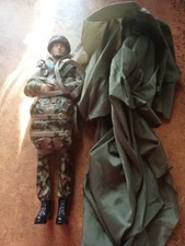 HM Armed Forces Paratrooper Figure with Green Parachute DPM Action Figure HMAF