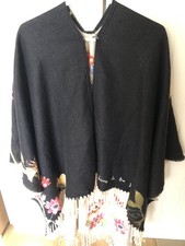 Desigual Floral Wrap/Cape