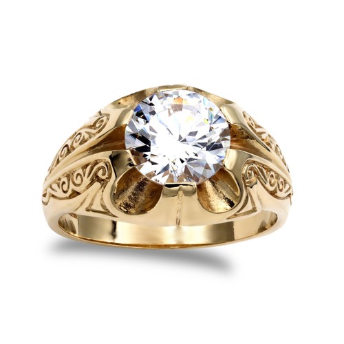 Mens 9ct gold - mens, jewelco
