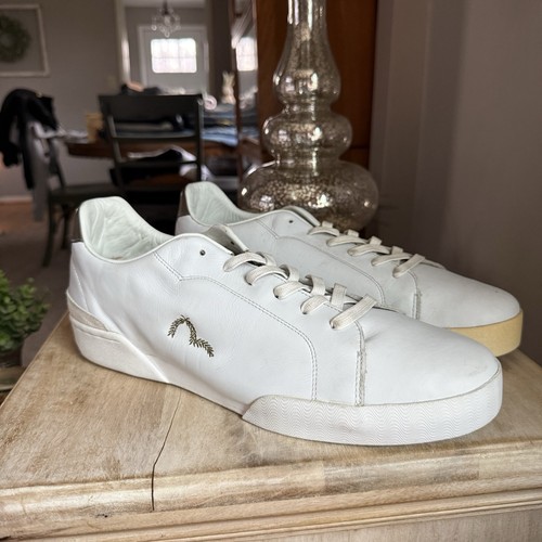 Evisu minimal white leather - evisu,