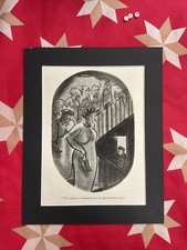 Genuine 1944 WW2 Art Print Cartoon, Propaganda, war military Social History