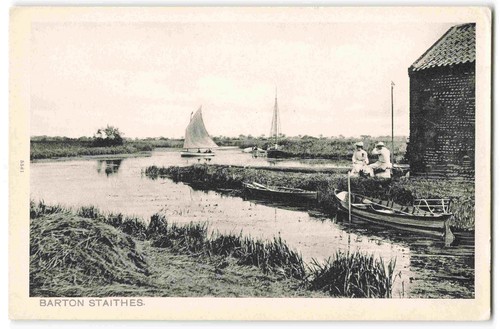 Barton staithes norfolk broads - norfolk,
