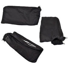 3-Pack HQRP Dust Bag for Hitachi 10" & 12" Miter Saws 322955, 976478 Replacement