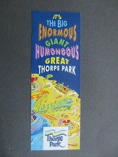 BOOKMARK Thorpe Park Family