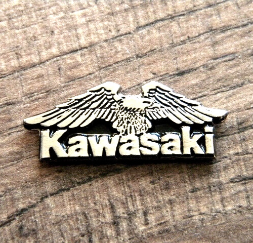 Kawasaki eagle vest pin - eagle,