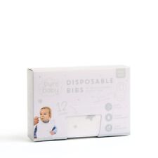 Baby Disposable Bibs 12 Pack