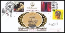 Astronomer SIR PATRICK MOORE Signed 1999 GB Inventors Tale Benham BLCS150 FDC