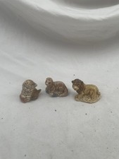 Vintage Wade Whimsies Lion Otter Cat Job Lot