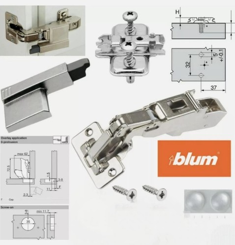 Blum 70t6550 clip top 170 - blum, 170°