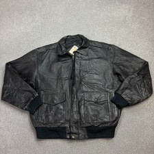 Leather flying jacket - flying,