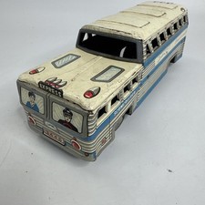 Tin Toy Car Greyhound Bus