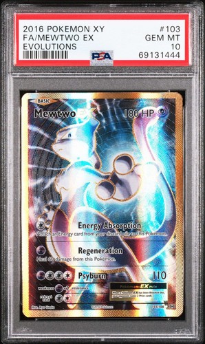 Psa mewtwo 103 108 ultra - 10, ex