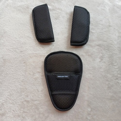 Black mesh pushchair - black,