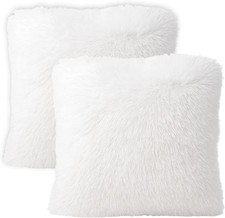 Fluffy Cushions, White Cushion