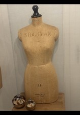 Antique Stockman France  Female Body form dress mannequin size 14 