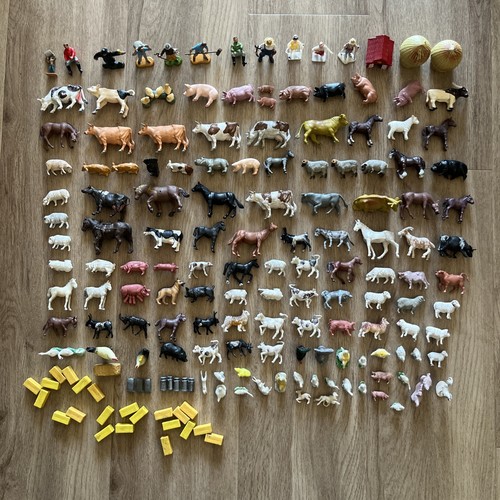 Job lot vintage toy plastic - job,