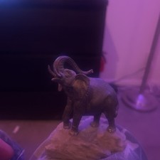 Bronze Elephant Sculpture 