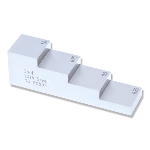 Calibration test block step - block, 4