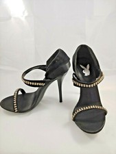 NIB, PLAYBOY SHOES, Style BEVERLY/4619  4 1/2" Stilleto Hillo , Suede and Rhines
