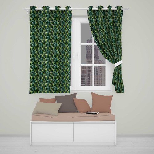 Blackout eyelet curtains dense - blackout,