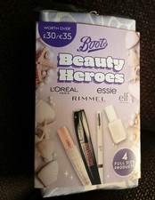 Boots Beauty Heroes Cosmetic Makeup Bag Set