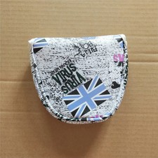 Blue Union Jack Golf Mallet