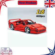 Ferrari F40 1:8 Scale Technic Model – 4026PCS MOC Building Blocks Assembly Set