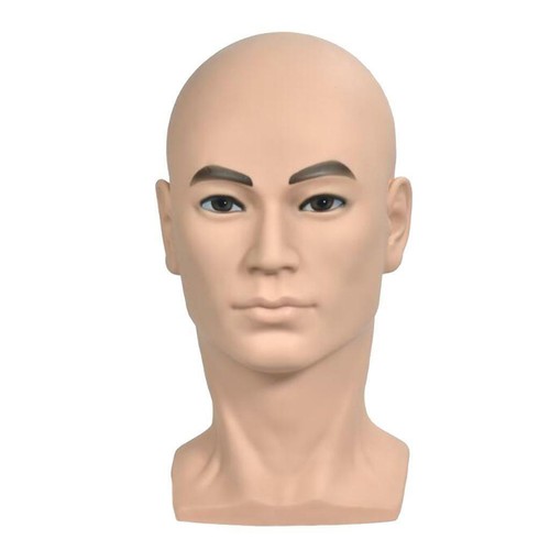 Pvc male mannequin hat - pvc, 20''