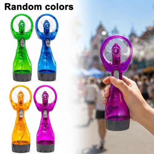 Misting hand fan - misting, portable