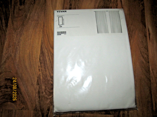 Ikea vivan curtains white 145 - ikea,