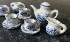 1/12th DOLLS HOUSE CHINA TEA SET