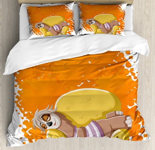 Sloth duvet cover set - duvet, lazy